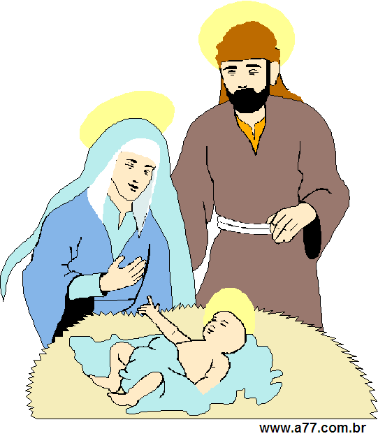 Clipart Nascimento de Jesus