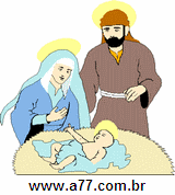 Clipart Nascimento de Jesus Cristo
