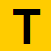 Alfabeto Letra T