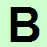 Alfabeto Letra B