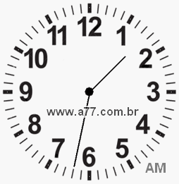 Relógio 1h32min
