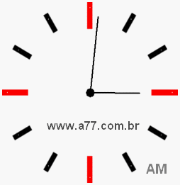 Relógio 3h1min