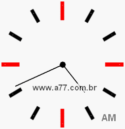 Relógio 4h41min