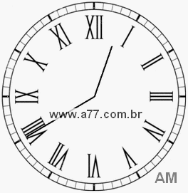 Relógio em Romanos 0h40min