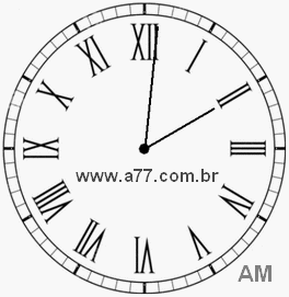 Relógio em Romanos 2h1min
