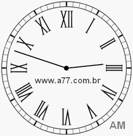Relógio em Romanos 2h48min