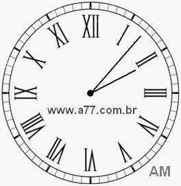 Relógio em Romanos 2h7min