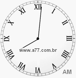 Relógio em Romanos 8h1min
