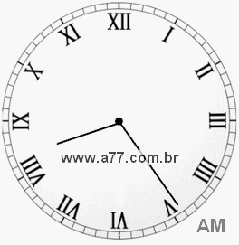 Relógio em Romanos 8h24min