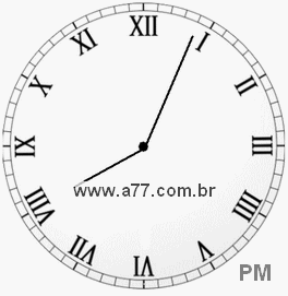 Relógio em Romanos 20h4min
