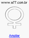 Stencil Simbolo Feminino