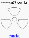 Stencil Simbolo Nuclear