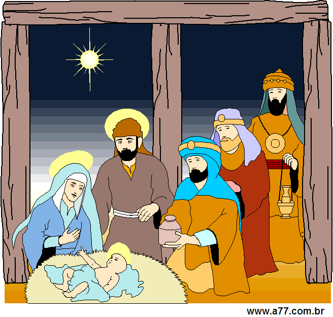 Clipart Nascimento de Jesus Cristo