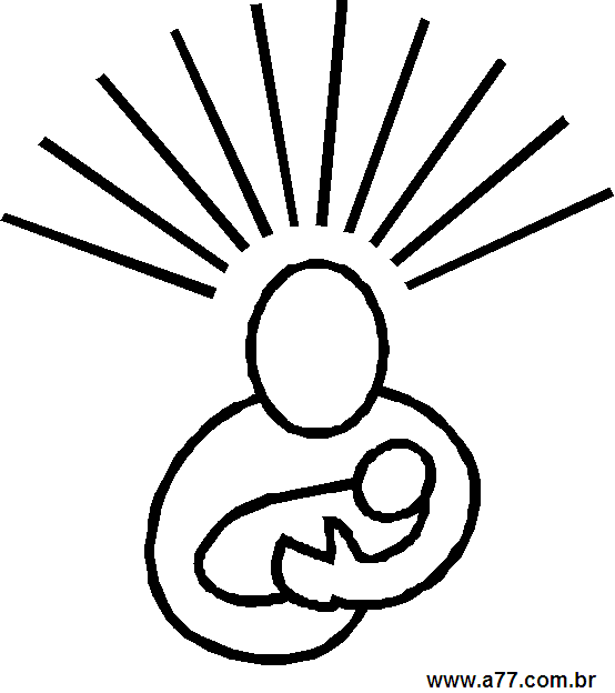 Clipart Nascimento de Jesus Cristo