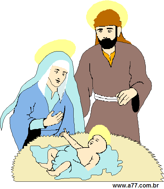 Clipart Nascimento de Jesus Cristo