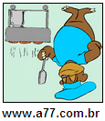 Imagem Invertida de Cozinhando