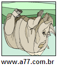 Imagem Invertida de Rinoceronte