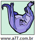 Imagem Invertida de Dinossauro