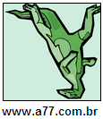 Imagem Invertida de Dinossauro