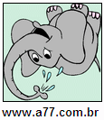 Imagem Invertida de Elefante