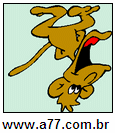 Imagem Invertida de Macaco