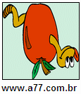 Imagem Invertida de Maçã