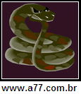 Imagem Negativa de Cobra