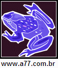 Imagem Negativa de Sapo