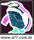 Imagem Negativa de Pinguim