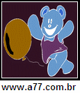 Imagem Negativa de Azul