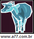 Imagem Negativa de Boi