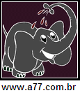 Imagem Negativa de Elefante