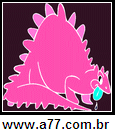 Imagem Negativa de Dinossauro