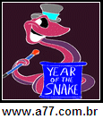 Imagem Negativa de Cobra