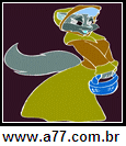 Imagem Negativa de Azul