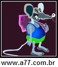 Imagem Negativa de Rato