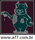 Imagem Negativa de Porco