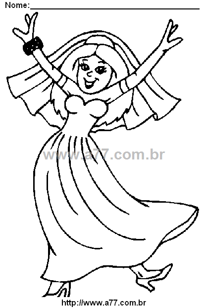 Desenho Para Colorir Romance, Amor, Casamento