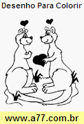 Desenho Para Colorir Romance, Amor, Casamento