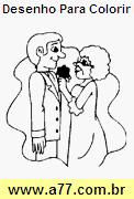 Desenho Para Colorir Amor, Romance
