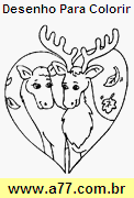 Desenho Para Colorir Amor, Casamento