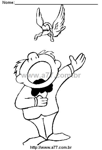 Desenho Para Colorir Arte, Artista