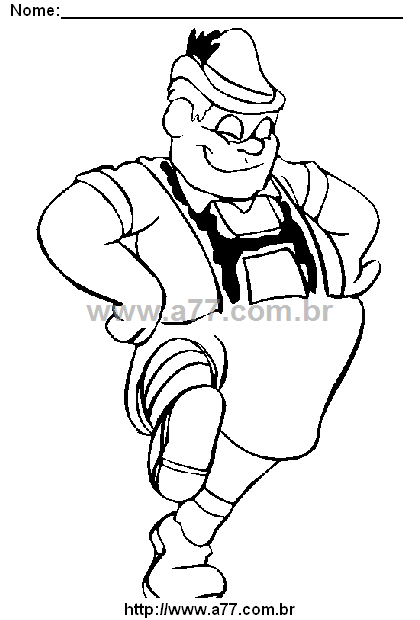 Desenho Para Colorir Artista, Arte
