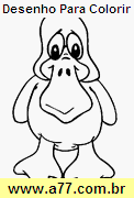 Desenho Para Colorir Ave