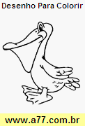 Desenho Para Colorir Pássaro