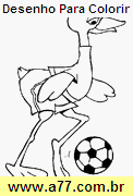 Desenho Para Colorir Ave