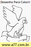 Desenho Para Colorir Pássaro