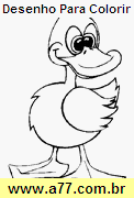 Desenho Para Colorir Animal Bípede