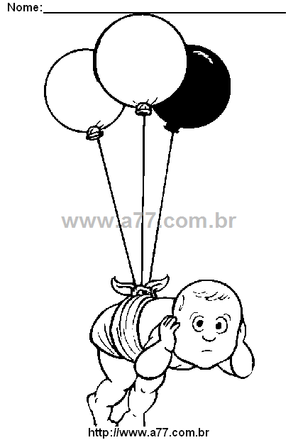 Desenho Para Colorir Bebê