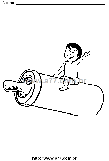 Desenho Para Colorir Bebês